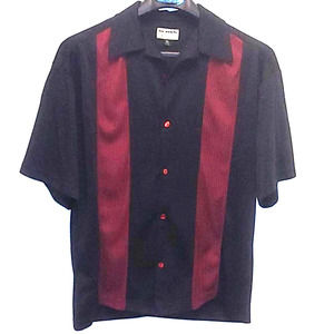 90s XL Short Sleeve Club Dress Shirt RARE